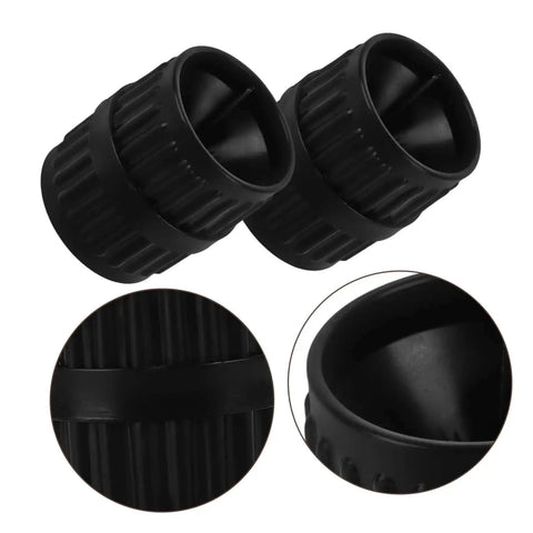 Portable Tubing Reamer Tools Inner Outer Deburring Beveling For Copper Pipes with compact design shown in black, close-up of edges