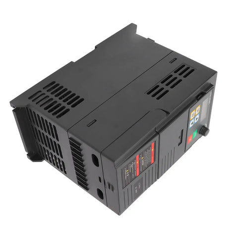 Black Three Phase VFD Inverter for 380 to 440V Input and 0 to 440V Output 2KW CNC Spindle Motor Speed Controller LK320 with PLC Function