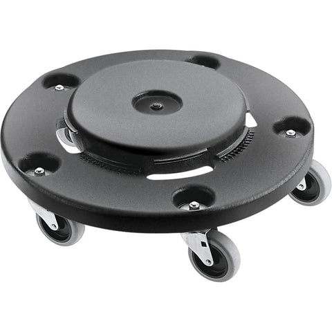Replacement Casters For Brute Trash Bin Dollies Set Of 5 3 Inch Swivel Stem Wheels With 375 Lbs Capacity Per Set Compatible With FG264000BLA 2640