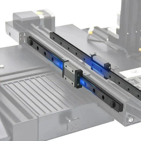MGN12 400mm Linear Rail Guide With MGN12H Black Stainless Steel Carriage Block for Ender 3 CoreXY and CNC Machines