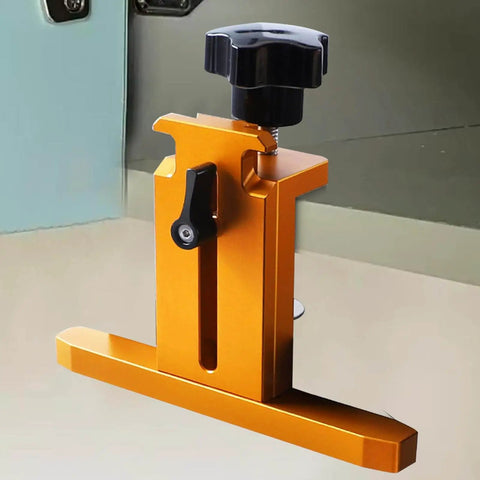 Cabinet Hinge Jig Door Mounting Guide With Adjustable Alignment Tool And Precision Measuring Scale For Pro Grade Kitchen Cabinet Installation