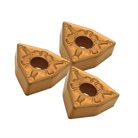 Pro Grade Carbide Turning Inserts For Steel WNMG080408 TM T9125 External Turning Tool, coated, triangular inserts