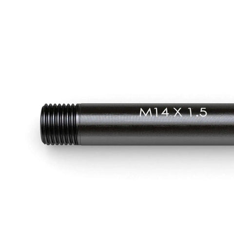Close-up of Wheel Hanger Alignment Pin Guide Tool For Lug Hole Alignment And Hub Support Metric M14x1.5 Threads