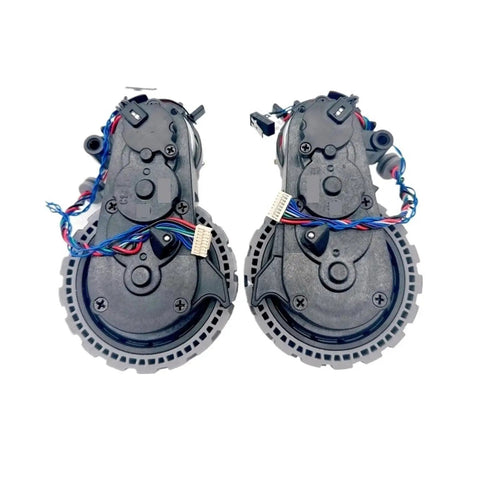 Right Side Wheel Replacement For Deebot T30 Omni T30S And T30 Pro Robot Vacuum Cleaner Essential Spare Part And Accessory That Restores Strong Suction Smooth Wheel Rotation And Reliable Navigation On Any Floor Left Or Right Wheel Compatible image showing detailed view of wheel mechanism with wiring