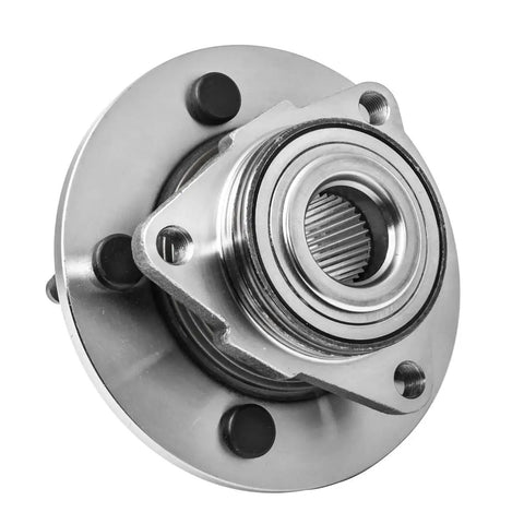 Front Wheel Hub And Bearing Assembly For 2002 2008 Ram 1500 5 Lug 2 Wheel ABS Models Only Without Sensor Replacement Hub