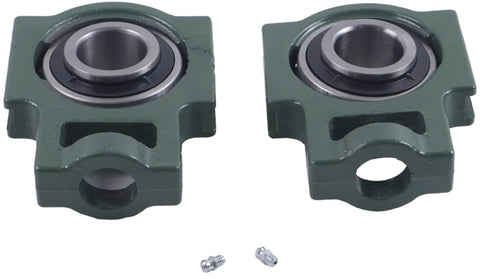 Two 1-1/2 Inch Pillow Block Take-Up Mounted Ball Bearing UCT208-24 UCST208-24 ST-24 with accessories