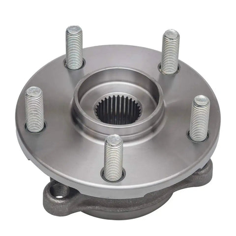2 Pack Front Wheel Hub Bearing Assembly For Toyota RAV4 2006 2018 Fits 06 12 3.5L V6 Only Also Compatible With 2016 2019 Mirai And 2011 2016 Scion TC Manual Transmission Premium ISO Certified Quality Beefed Up OE Upgrade Hub Bearing Set metal hub with studs