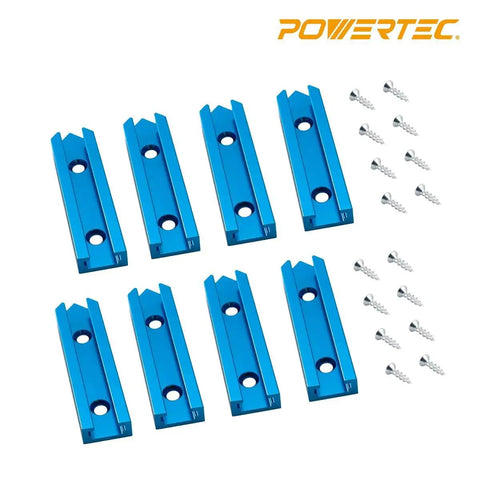 2 Sets T Track Intersection Kit With Predrilled Mounting Holes And Wood Screws For Universal Aluminum T Track Accessories In Woodworking Jigs And Fixtures Ideal For Flexible Jig Arrangements And Easy On The Fly Reconfiguration