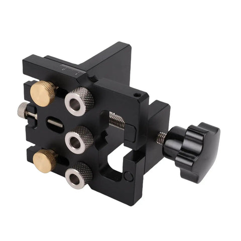 Doweling Jig Kit For Woodworking Workhorse With Aluminum Alloy Self Centering Drill Guide And 6mm 8mm 10mm Drill Bits