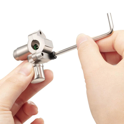Chinco BPV-31 piercing valve kit, stainless steel refrigerant valve for 1/4, 5/16 and 3/8 in OD pipes