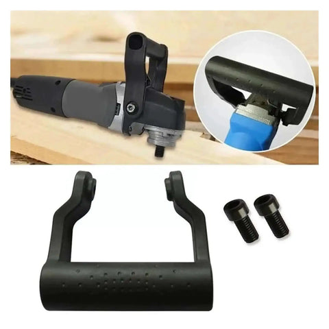Auxiliary Front Grip Handle for Angle Grinder Polisher Fits 100 Different Grinders Non Slip ABS 110mm By 90mm With 8mm Thread