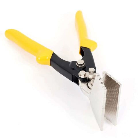 Heavy Duty Metal Bender Pliers With Comfortable Ergonomic Grip Anti Rust Finish Straight Flat Smooth Jaw Multipurpose Seamer Tongs Tool For Bending Aluminum And Steel In DIY Renovation Projects