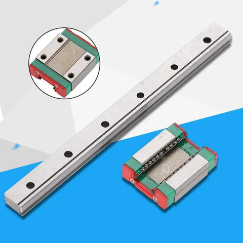 Compact And Handy 12mm Linear Rail With 4 Point Ball Retainer And Lubrication System For Precise Motion in Small Equipment