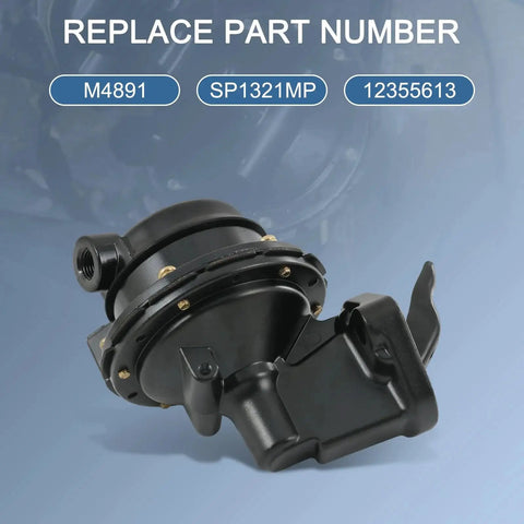 Mechanical Fuel Pump For Chevy V8s Direct Fit For 327 409 400 348 307 305 283 267 302 350 Engines One Inlet One Outlet