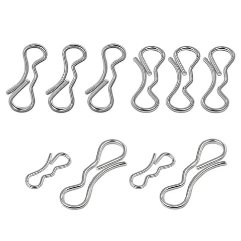 Deck Clip Set Go To Bow Tie Lock Cotter Pins Kit Includes Eight 194209 Pins And Two 194208 Pins Seven Sixteenths And Five Sixteenths