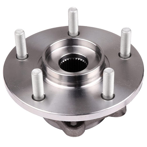 Rear Left Wheel Hub Bearing Assembly For 2014-2015 Ram ProMaster 2500 3500, steel material with five lug bolts, side view