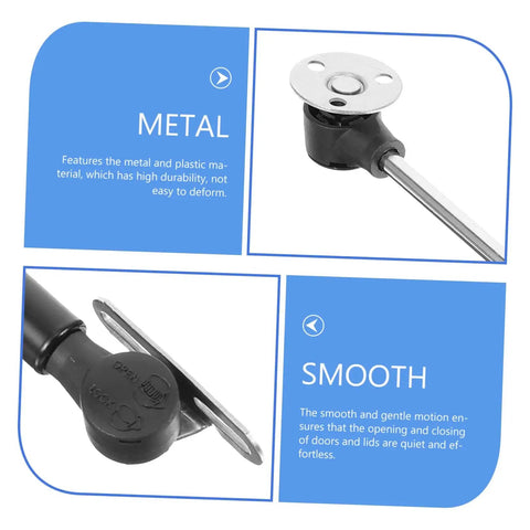 Heavy Duty Gas Spring Hinge With Soft Close For Cabinet Doors And Lids High Load Capacity Hydraulic Support metal close-up