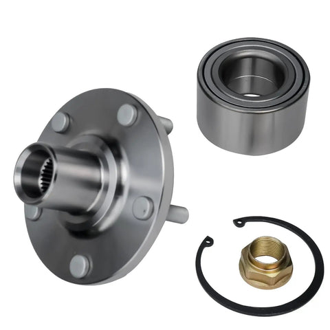 Beefed Up Front Wheel Bearing Hub Replacement Kit For 1992 Through 2003 Toyota Camry Sienna Solara Lexus ES300 RX300 And 1999 Through 2004 Avalon FWD Five Lug Hubs