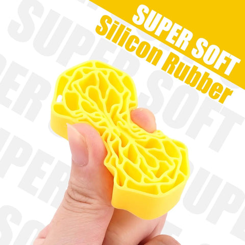 Close-up of silicone rubber insert, part of Silicone Rubber Inserts And S5 All Terrain Tires For 1/18 TRX4M And 1/24 SCX24 RC Crawler Upgrade.