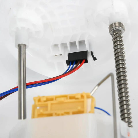 Close-up of wiring and connectors on Fuel Pump Module Assembly Replacement For Chrysler 300 Dodge Challenger Charger Magnum.
