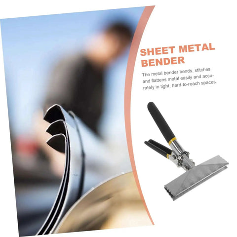 Sheet Metal Bender and Hand Seamer Metal Bender Tool For Sheet Metal Bending And Flattening With Ergonomic Handle