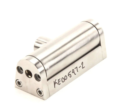 Replacement Hinge Assembly For Industrial Equipment KE00597 2 heavy duty steel door pivot bracket close-up