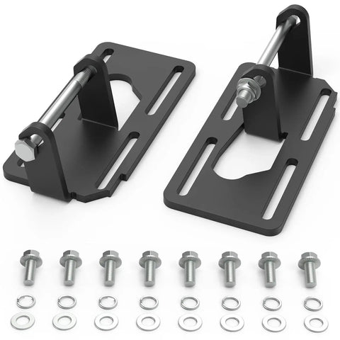 LS Swap Engine Mounts For 1973 1998 Old School Square Body Chevy GMC Trucks 2WD 4WD Adjustable Motor Brackets with accessories.