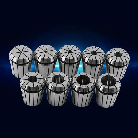 Pro Grade Metric Collet Set 18 Pc With 2 Morse Taper Chuck And 9 Pc Spring Collets CNC Engraving And Milling Lathe Tool Kit