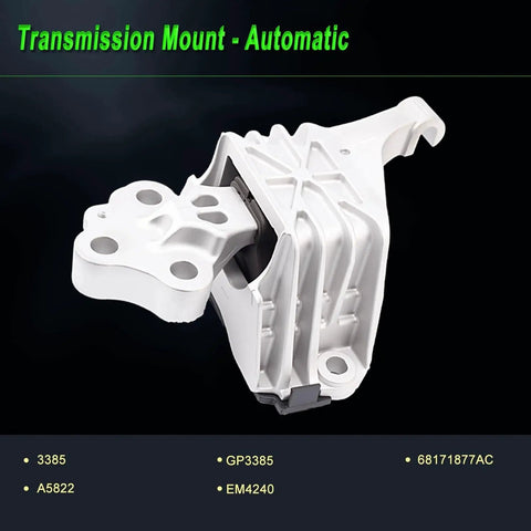 Engine Motor Mount Set For 2013 2014 2015 2016 Dodge Dart 2.0L 2.4L Replacement A5674 A5690 A5822 shown in detail view