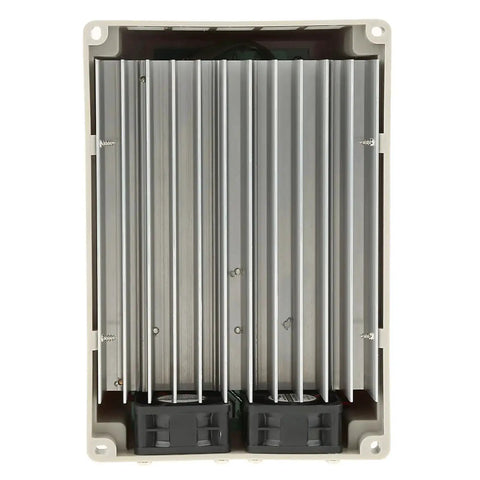 Rugged 2.2kW Variable Frequency Drive VFD For 120V To 220V with large heat sink, shown from top view