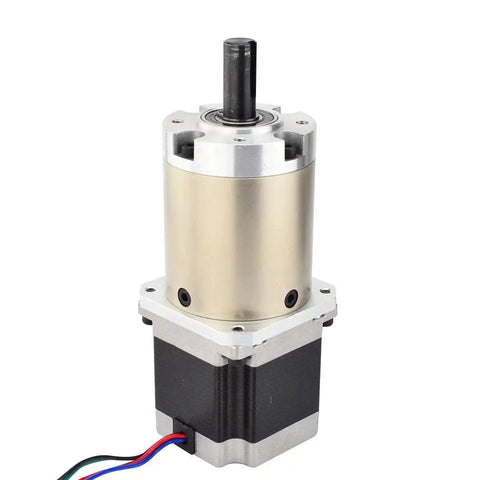 Heavy Duty Nema 23 Stepper Motor With 47 To 1 Planetary Gearbox for DIY CNC Mill Lathe Router, 40 Nm Torque, side view