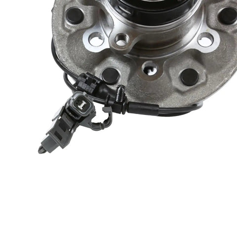 Close-up of wheel hub bearing assembly for Front CV Axle Shaft Kit With Left And Right Axles, Wheel Hub Bearing Assemblies, And ABS Replacement