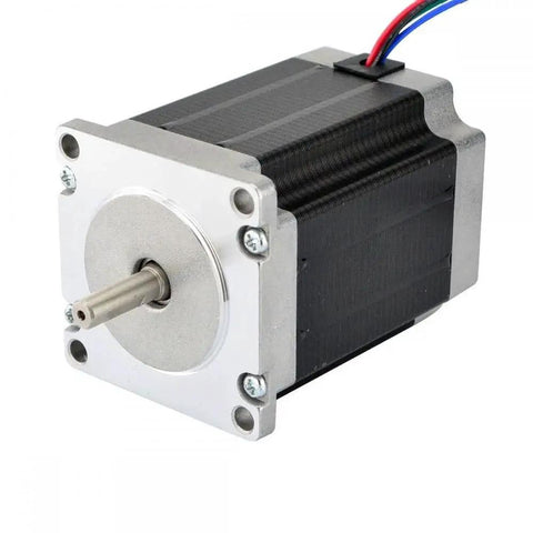 One Axis Stepper CNC Kit With NEMA 23 Motor And DM542T Digital Driver for DIY Milling And Engraving, side view of motor.