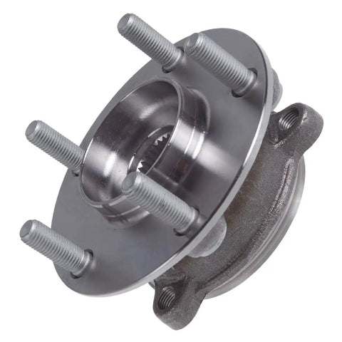 Front Wheel Hub And Bearing Assembly For 2014-2019 Mazda 6 And 2013-2022 CX-5, OE Quality Hub Replacement with screws visible