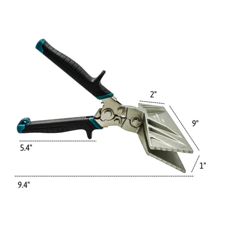 9 Inch Zinc Alloy Hand Seamer Tool For Bending And Folding Aluminum And Vinyl Roof Flashing Coil And Fascia Heavy Duty Construction Durable Roofing Hand Tool With Pro Grade Precision Grip For Pros And Long Lasting Performance