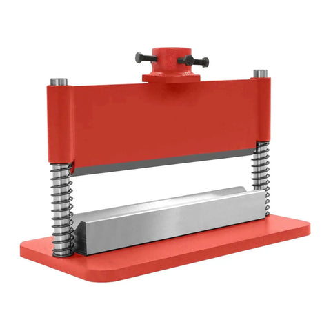 12 Inch Press Brake Attachment For 12 To 20 Ton Hydraulic Shop Presses Heavy Duty Metal Bending Tool For Metal Sheets Creating Complex Shapes Red With Quick Change Die For Accurate Bends And Repeatable Performance