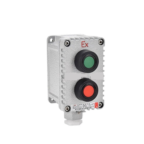 Explosion Proof Waterproof Start Stop Momentary 10A Push Button Switch Control Box With IP65 Aluminum Electrical Junction Box