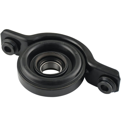 Drive Shaft Center Support Bearing Carrier For 2005 To 2009 Subaru Outback, black, heavy duty, two-piece driveshaft component