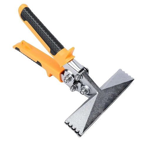 6 Inch Sheet Metal Bender With Straight Jaw Pliers, Ergonomic Non Slip Handle for precise metal bending and shaping