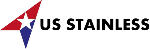 US Stainless logo with red, white, and blue star design.
