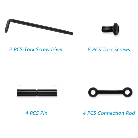 Heavy Duty Anti Rotation Pins Set Of 2 For Industrial Machinery And Motorcycle Engines No Slip Balancing Bars Prevent Twisting During Service Built From Corrosion Resistant Steel For Long Lasting Performance with screws, screwdriver, pins, and rods