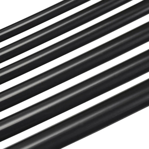 High Performance Silicone Vacuum Hose Kit With Six Sizes From 1/8 To 3/8 Inch 5 Feet Each Automotive Vacuum Tubing Set Includes Tube Cutter Black