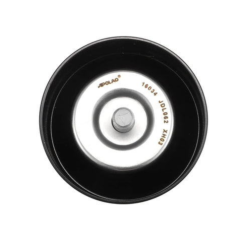 Top view of Drive Belt Idler Pulley For Nissan Altima 2007 2012 And Murano 2009 2014 V6 3.5L Replace 11925JA100 Deflection Guide