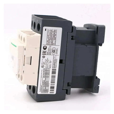 Heavy Duty AC Electromagnetic Contactor 3 Pole 3 Normally Open 25 Amp 240V Coil Built Tough Industrial Grade 3P 3NO side view