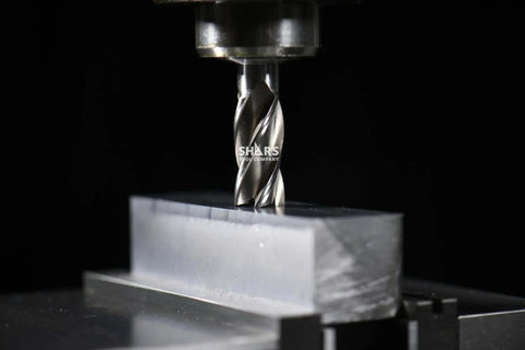 HSS 4 Flute Center Cutting End Mills Set Of 3 13/16 In Dia 3/4 In Shank 1-7/8 In Flute Length 4-1/8 In Overall Length Right Hand Cut Shars 404-6235-3 milling metal