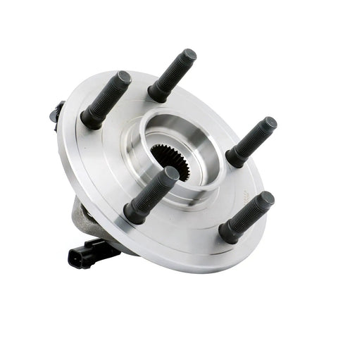 Front Wheel Hub Bearing And Assembly For 2006 2008 Ram 1500 Crew Cab With 5 Lug 4 Wheel ABS Direct Fit Replacement Front Position Easy Bolt In