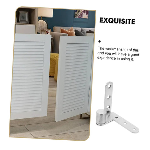 Heavy Duty Stainless Steel Hidden Door Pivot Hinges For No Fuss Smooth Operation And Versatile Bookcase Doors 1 Pair Veemoon Hidden Door Hinge System With Rust Resistant Construction And Soft Close Capability installed on bookcase door