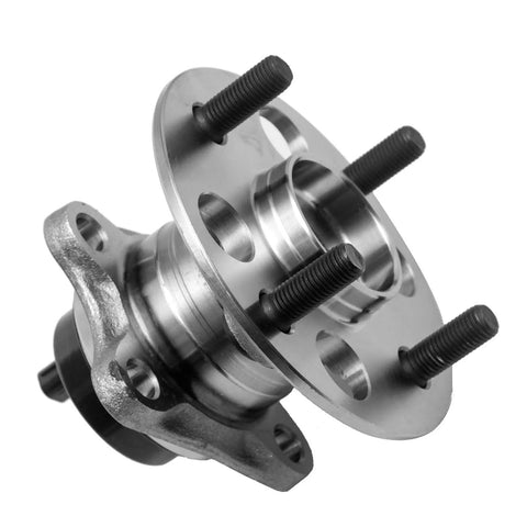 Rear Wheel Bearing And Hub Assembly For Toyota Prius C 2012 To 2019 Yaris 2006 To 2014 Scion iQ 2013 With ABS Four Stud Hub