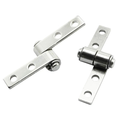 Torque Friction Type Positioning Hinge 360 Degree with Mounting Screws for Laptops LCD Displays Built Tough Metal Construction