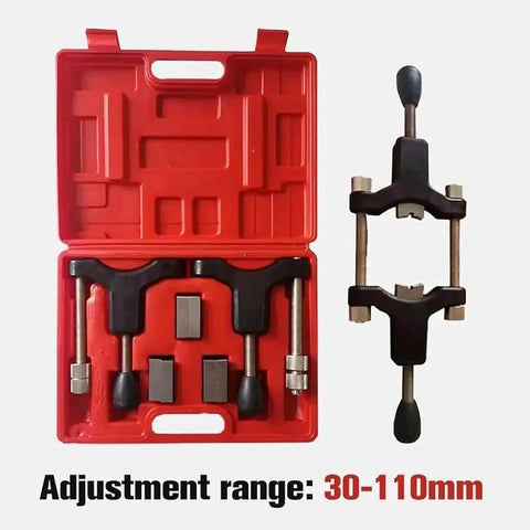 Half Shaft Sleeve Thread Repair Tool Kit - Universal External Bolt Thread Restorer With Quick Adjustment 30-110mm Range